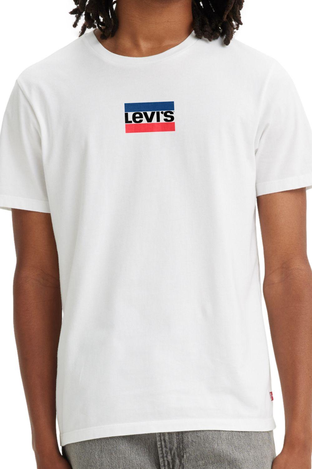 Polera Hombre Manga corta Sportwear Blanco Levis 22491-1253-1