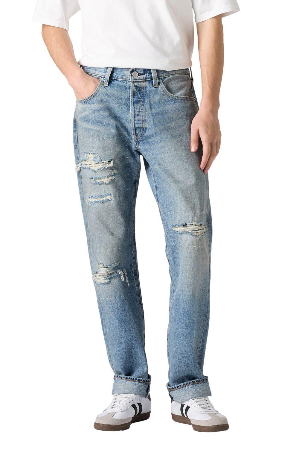 Jeans Hombre 501 original Azul Levis 00501-3736-0