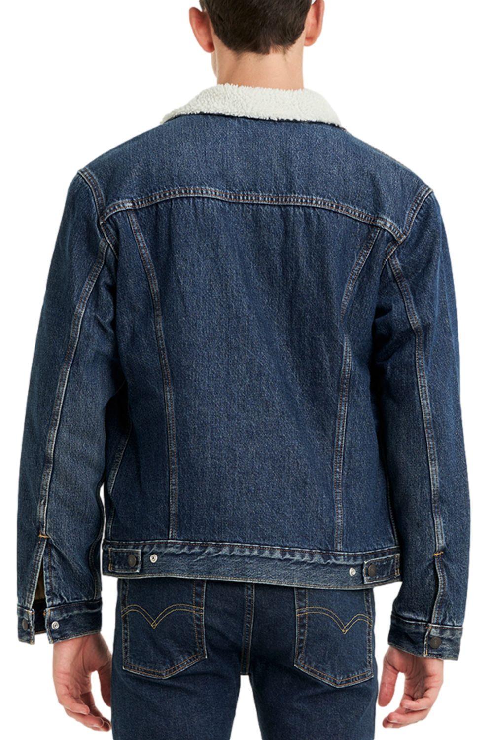 Chaqueta Hombre Sherpa Trucker Azul Levis 16365-0186-1