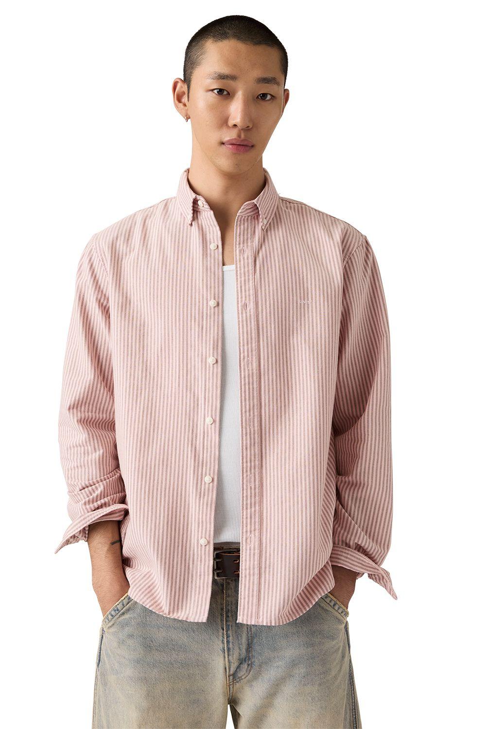 Camisa Hombre Authentic Button Down Rosado Levis A7210-0055-0