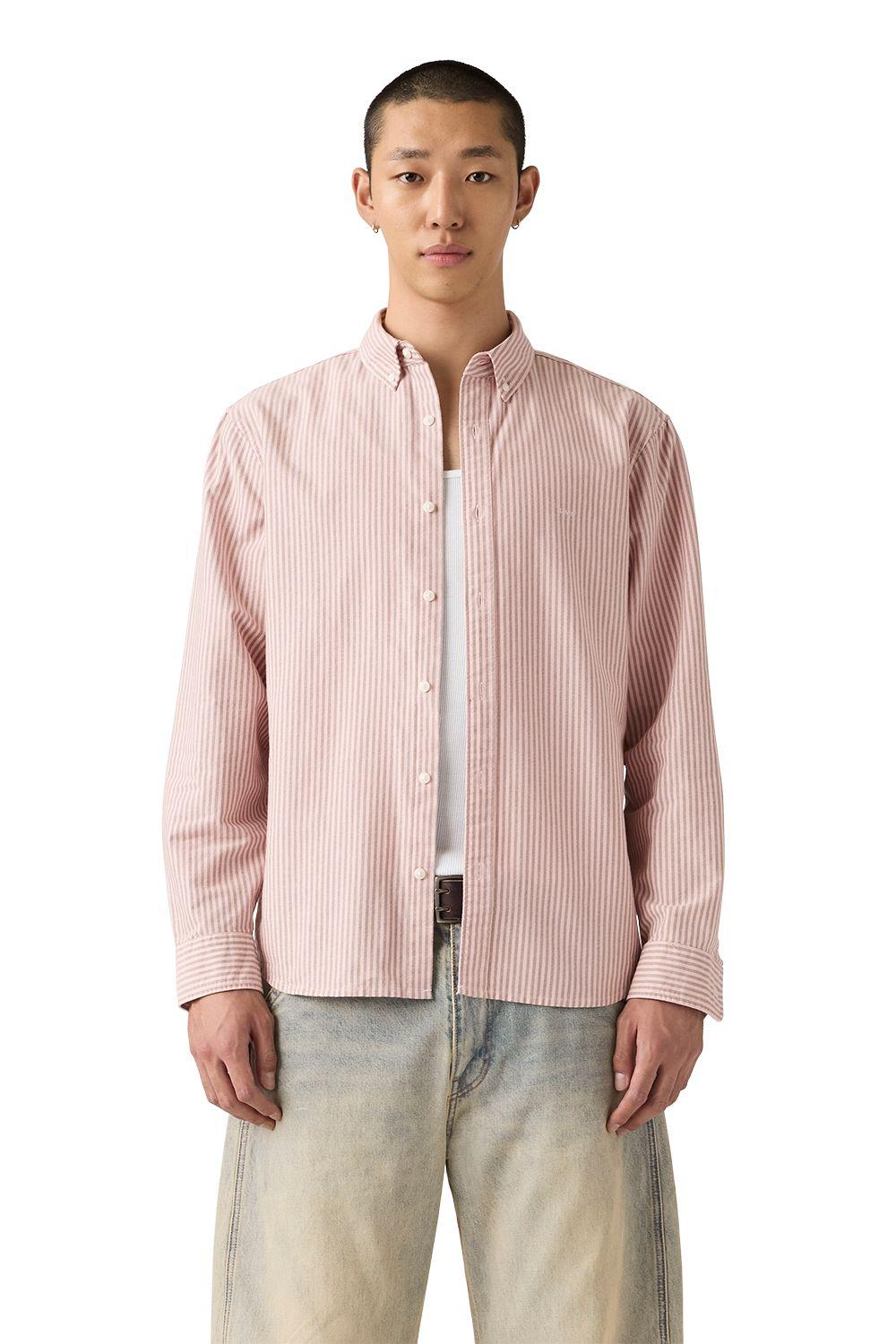 Camisa Hombre Authentic Button Down Rosado Levis A7210-0055-2