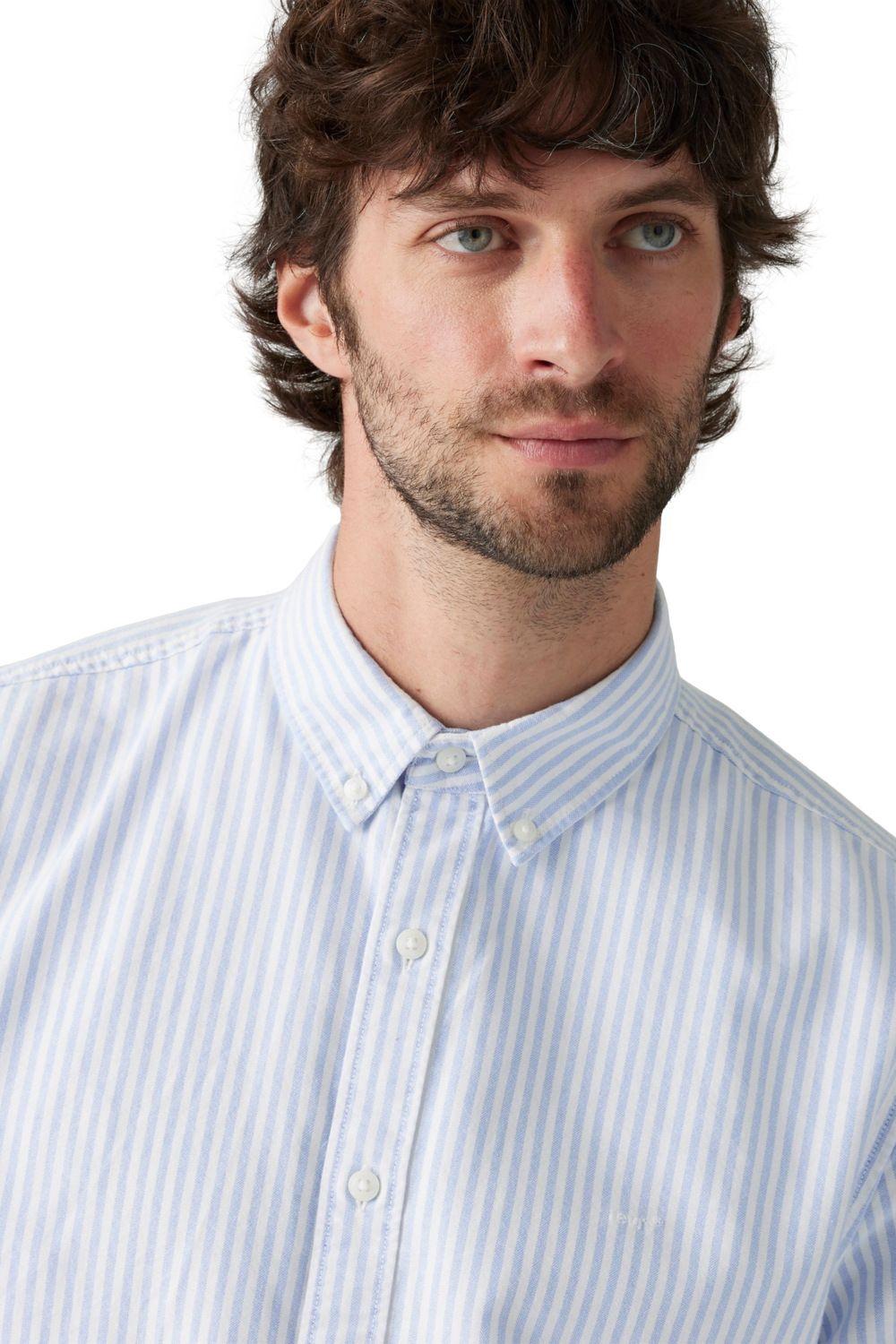 Camisa Hombre Authentic Button Down Celeste Levis A9161-0015-3