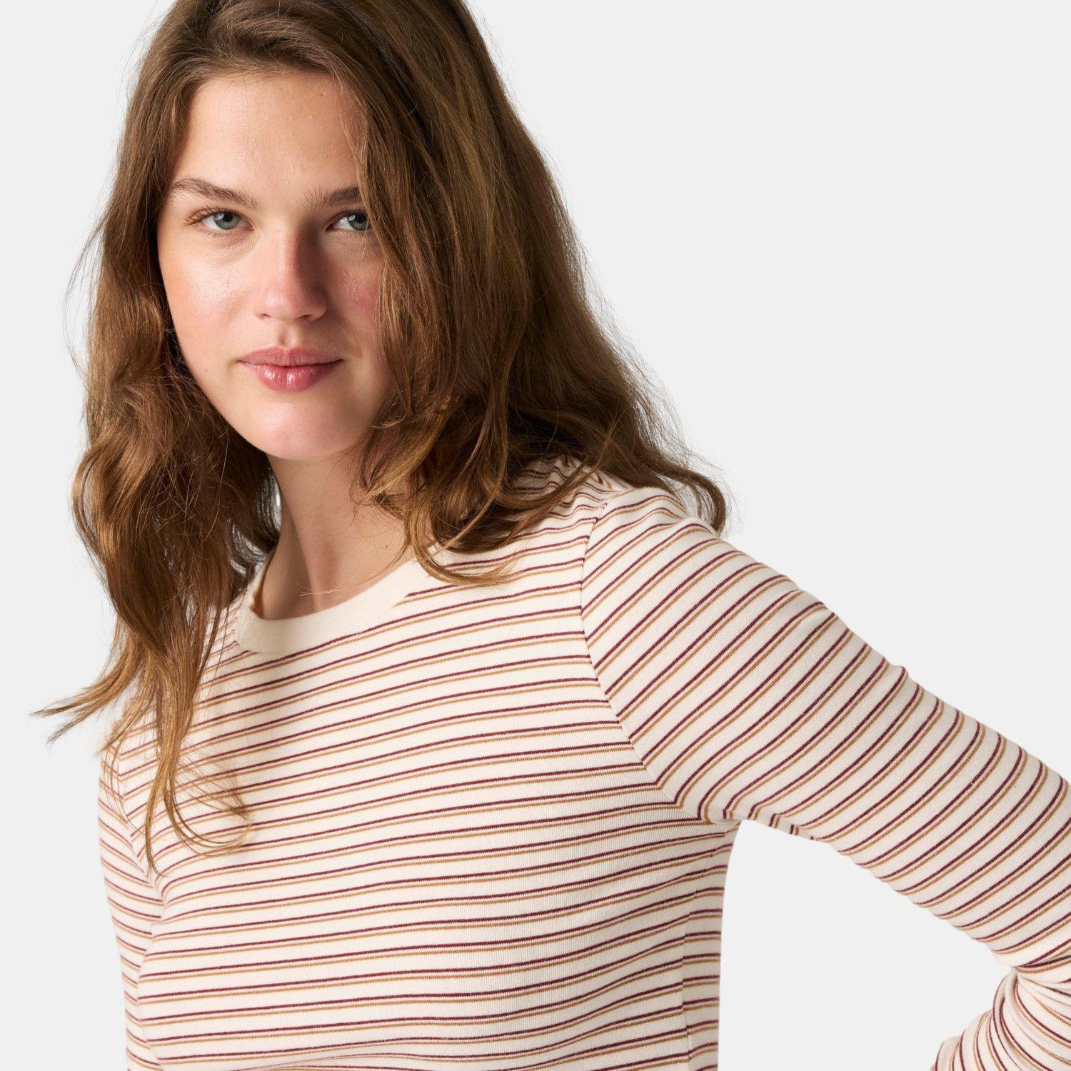 Polera Mujer Essential Baby Ls Beige Levis 008SS-0000-2
