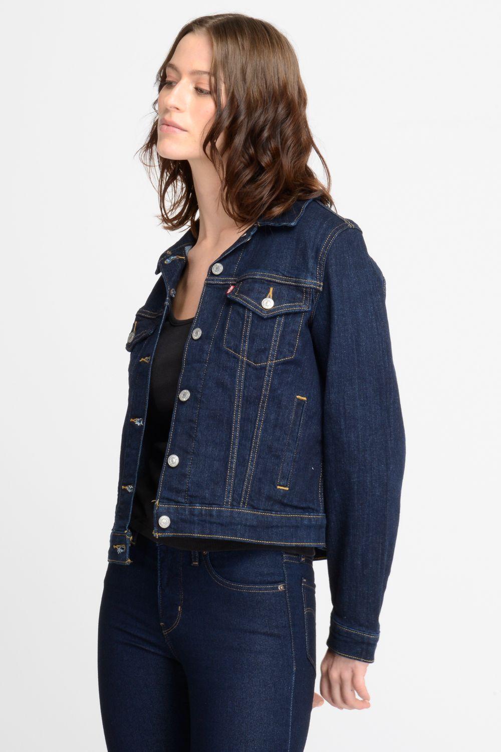 Chaqueta Mujer Regular Fit Botones Azul Levis 29945-0013-3
