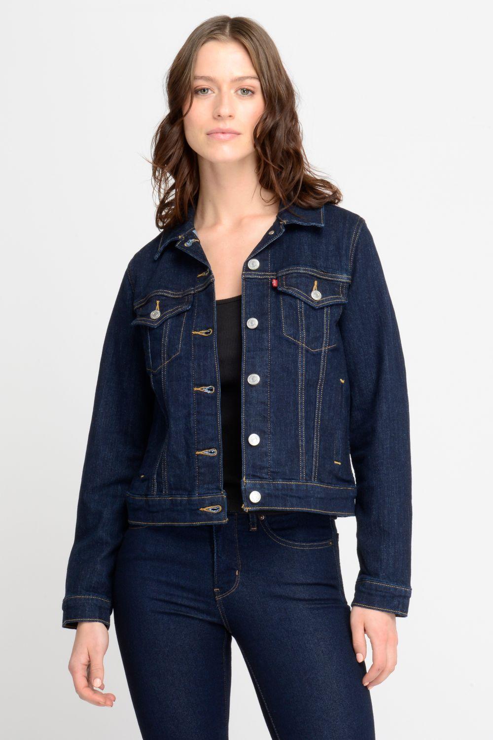 Chaqueta Mujer Regular Fit Botones Azul Levis 29945-0013-0
