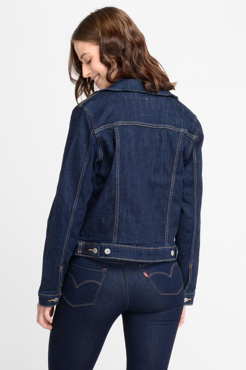Chaqueta Mujer Regular Fit Botones Azul Levis 29945-0013-2