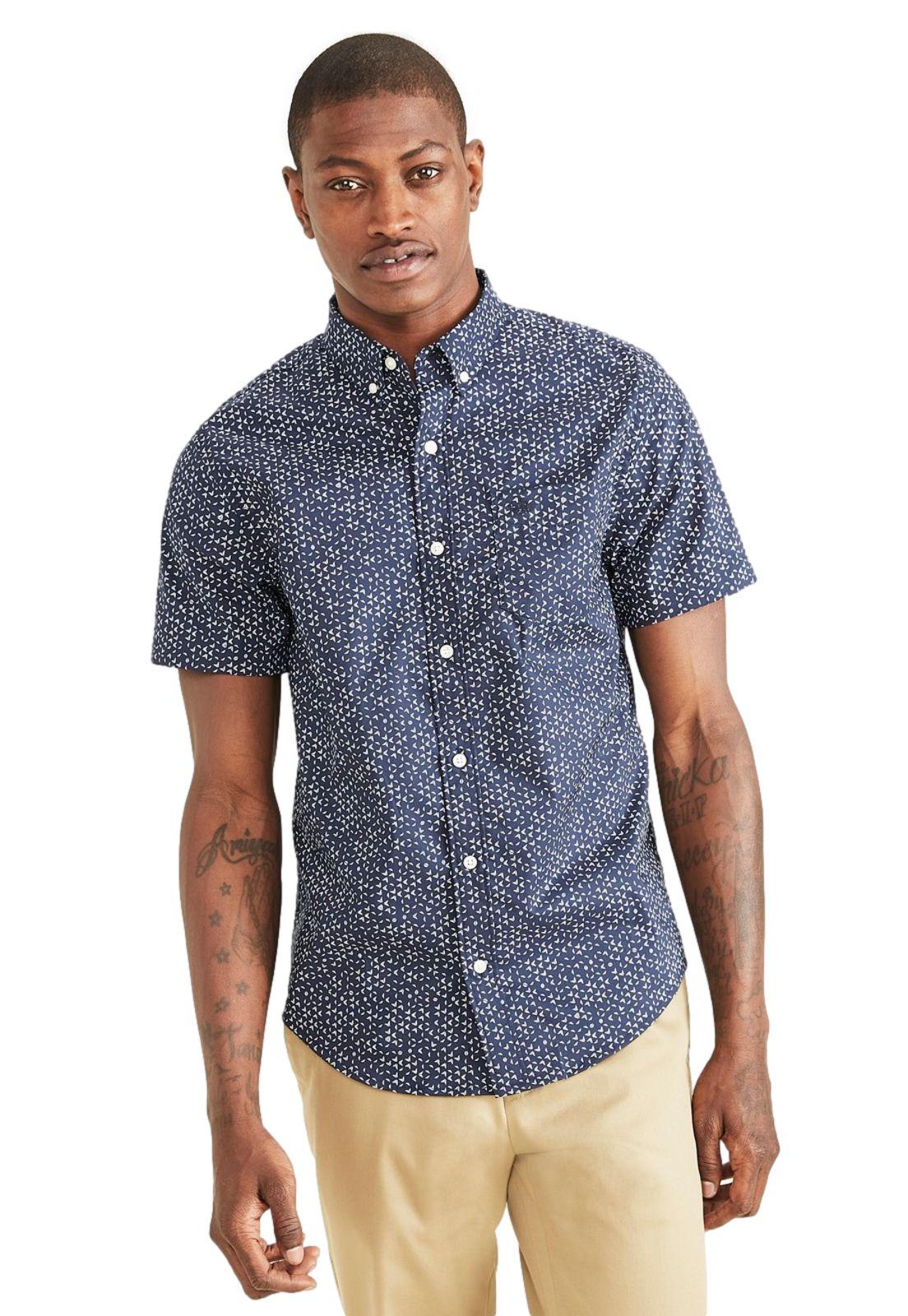 Camisa Hombre Sig Comfort Flex Classic Fit Navy 54708-0586-0