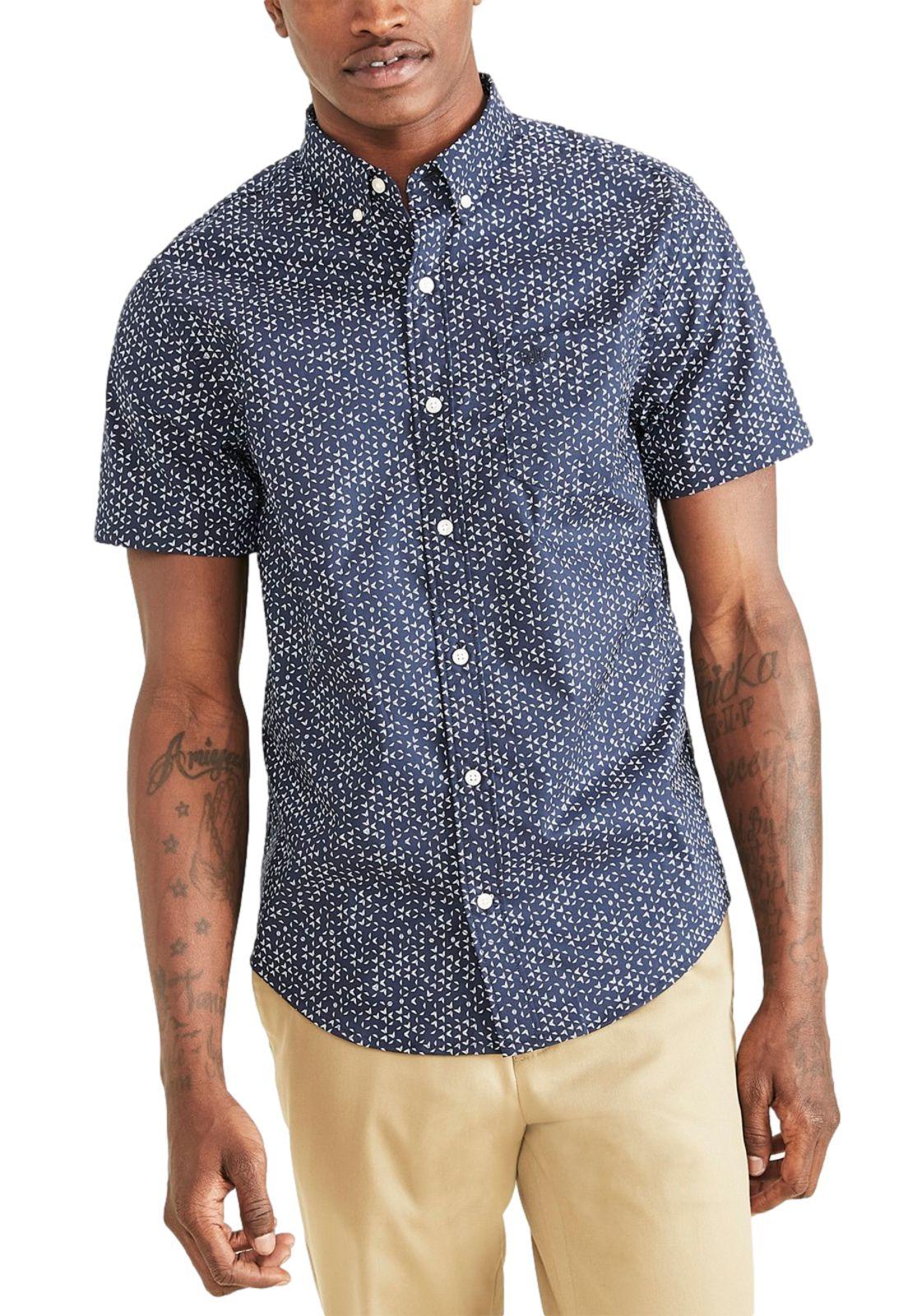 Camisa Hombre Sig Comfort Flex Classic Fit Navy 54708-0586-1