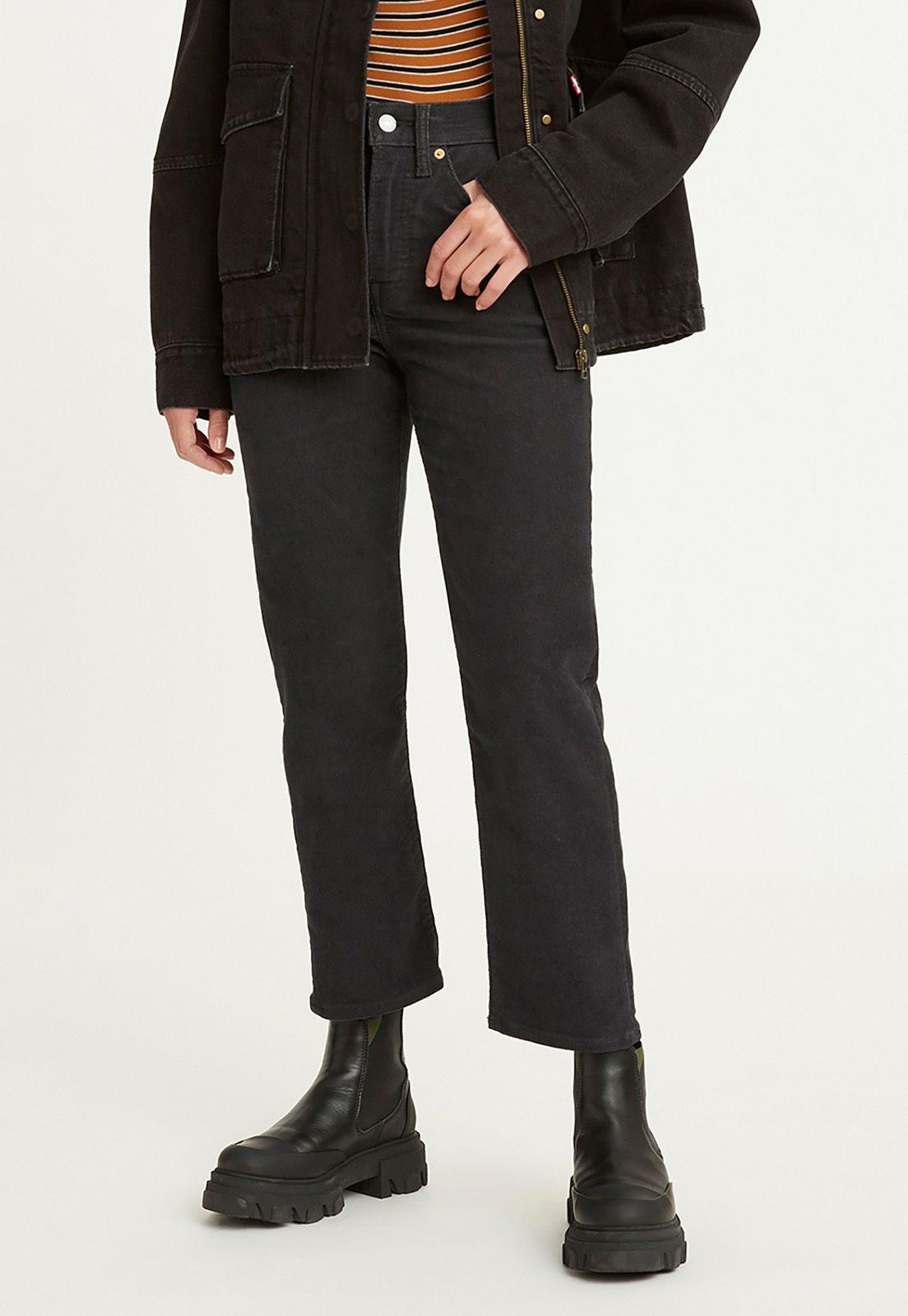 Jeans Mujer Wedgie Straight Negro Levis 34964-0162-0