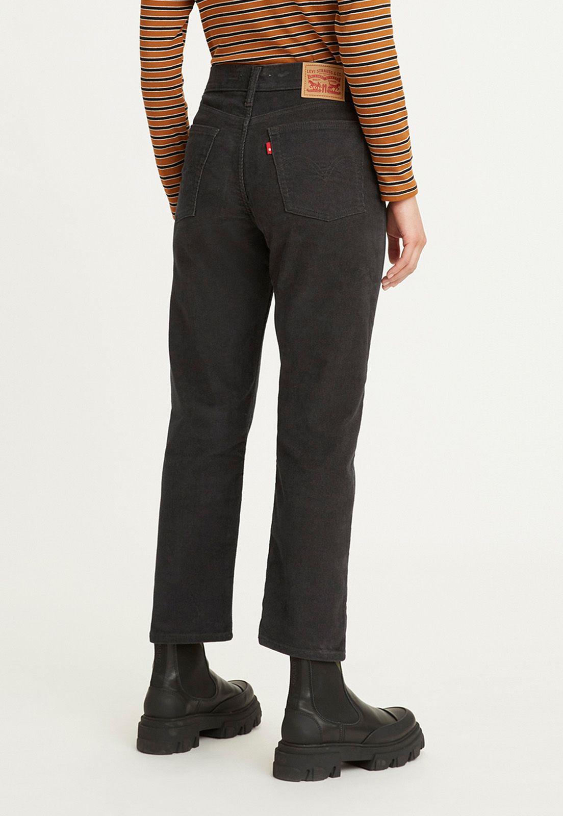 Jeans Mujer Wedgie Straight Negro Levis 34964-0162-2