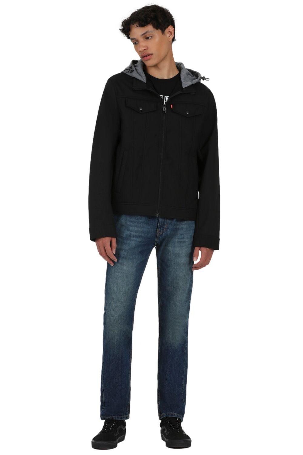 Chaqueta Hombre Softshell Negro Levis 59489-0030-3