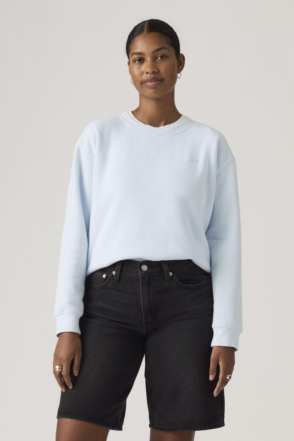 Polerón Mujer Everyday Sweatshirt Celeste Levis A5942-0060-0