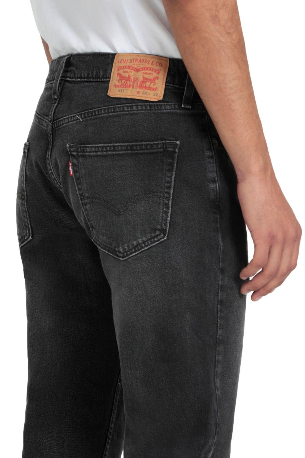 Jeans Hombre 511 Slim Negro Levis 04511-5531-3
