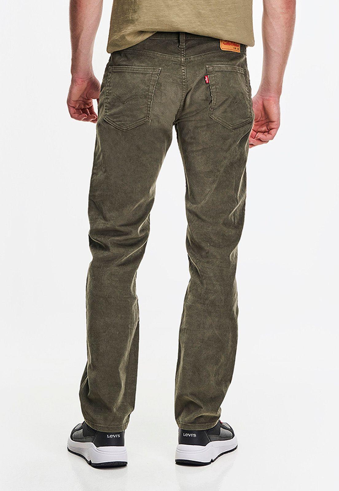 Jeans Cotelé Hombre 505 Verde Levis 00505-2059-2