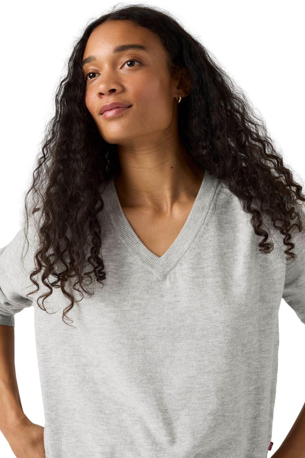 Sweater Mujer Tara Super Soft Gris Levis 0046F-0004-2