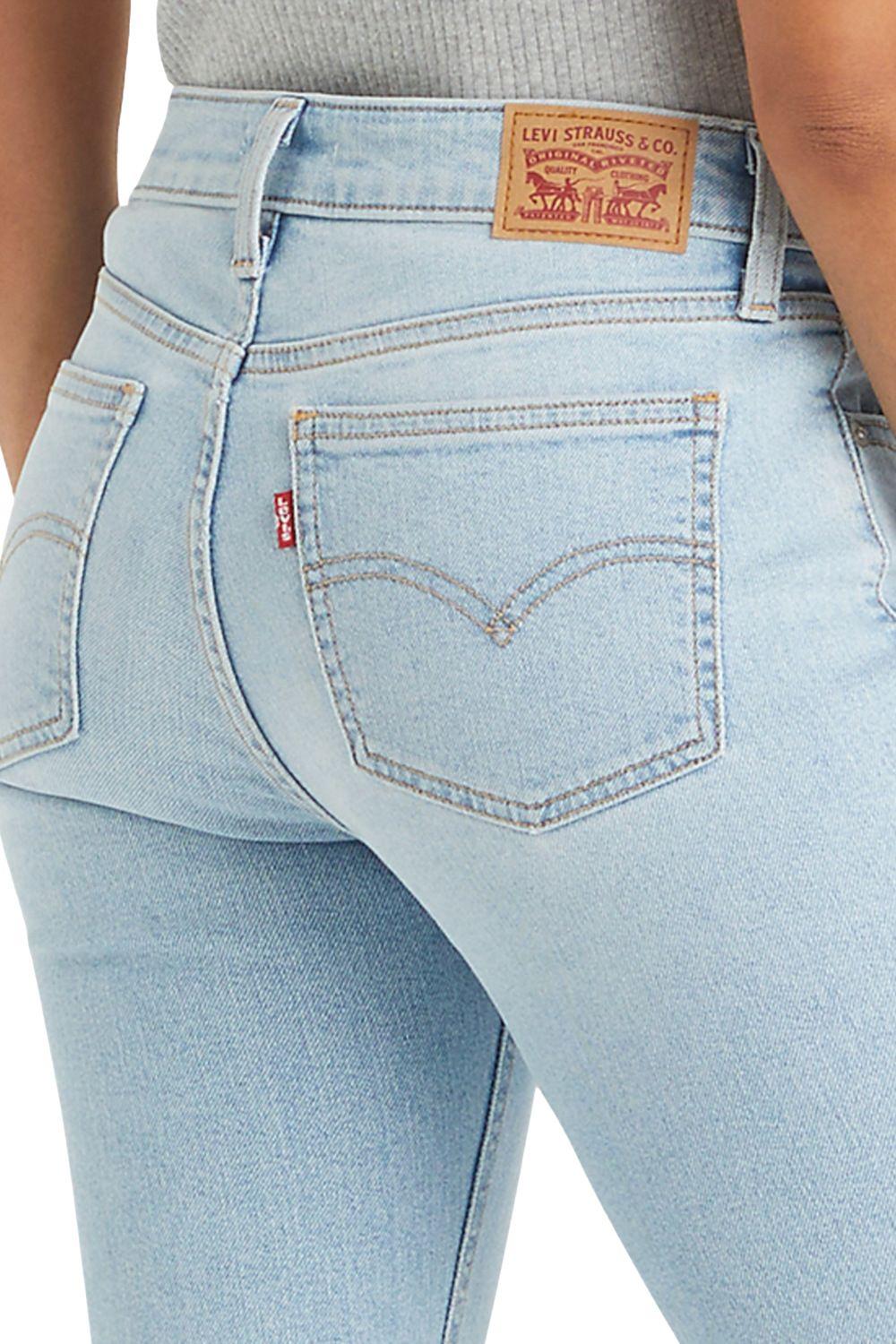 Jeans Mujer Superlow Boot Celeste Levis A4679-0014-3