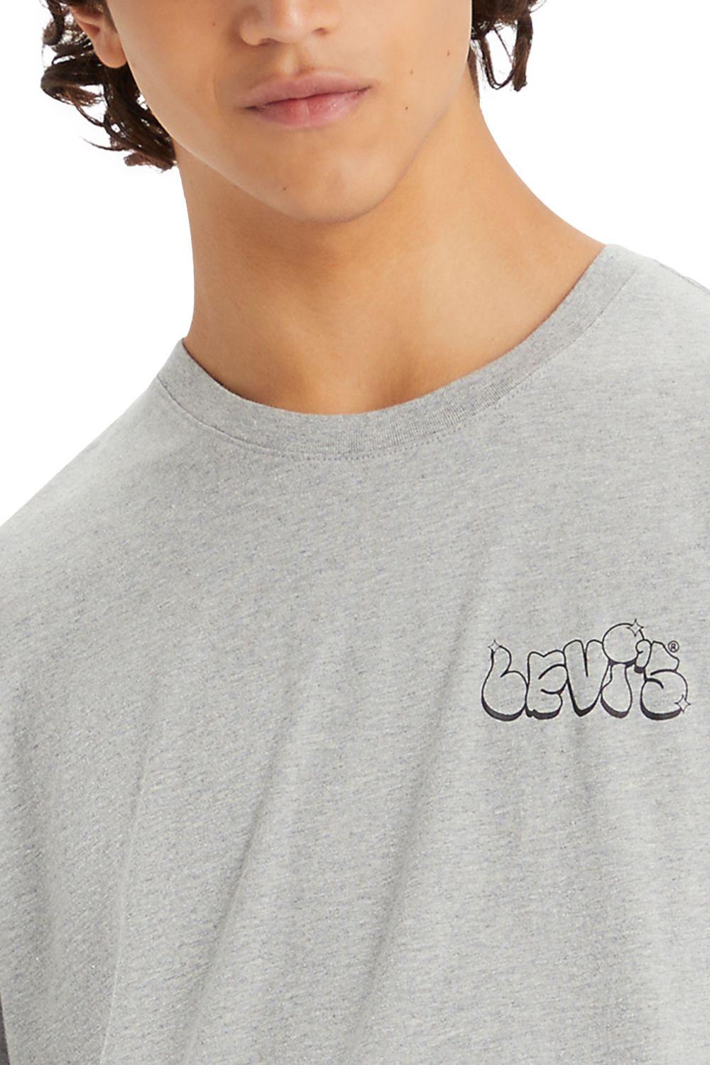 Polera Hombre Relaxed Fit Gris Levis 16143-1320-2