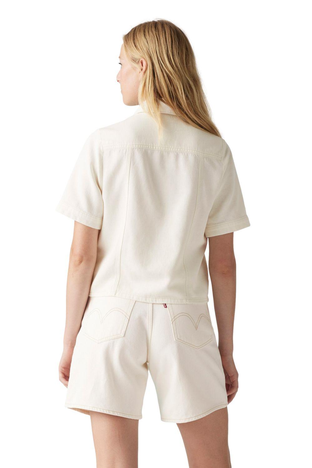 Camisa Mujer Rinoa Camp Shirt Beige Levis 001SL-0002-1
