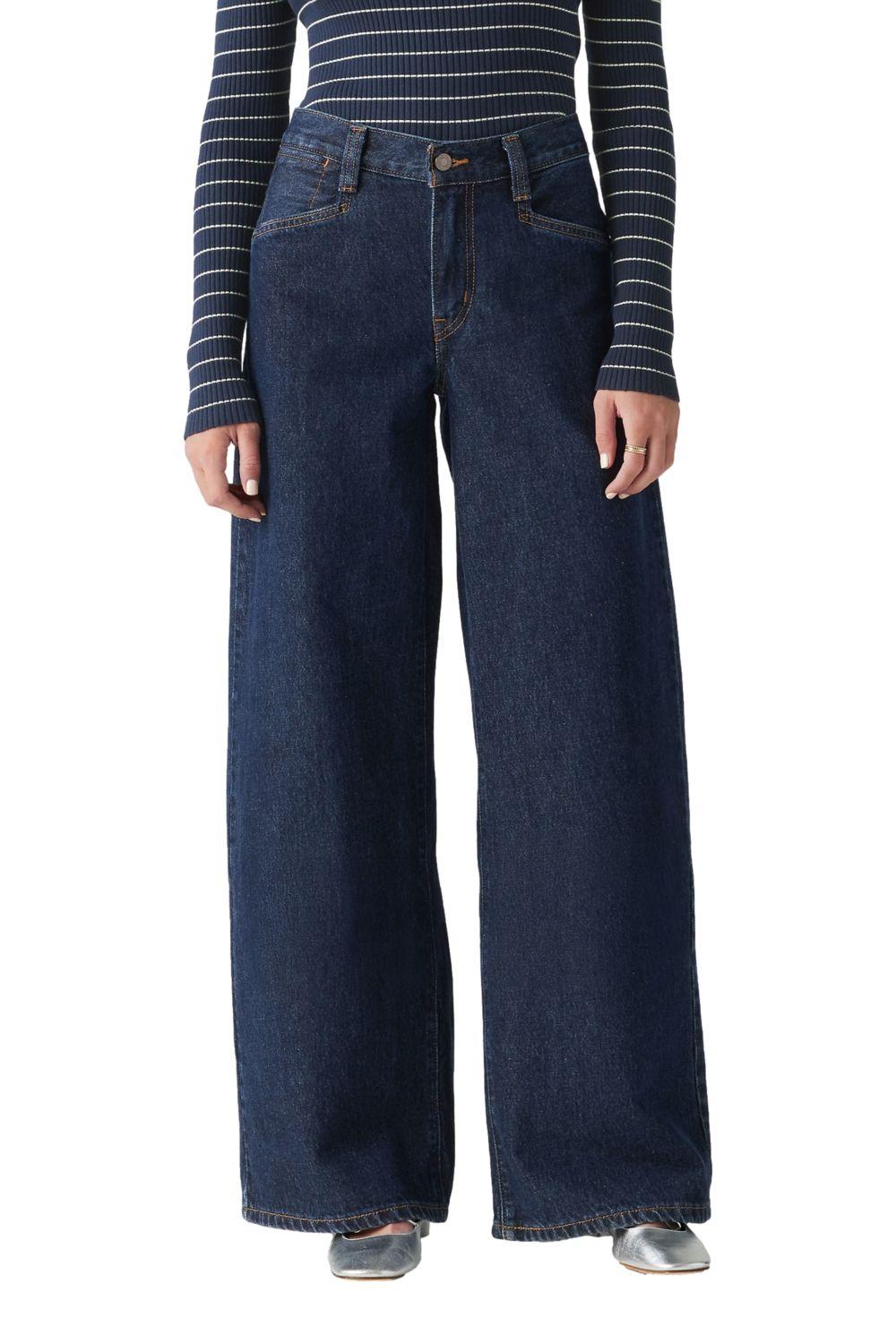 Jeans Mujer 94 Baggy Wide Leg Azul Levis A5929-0014-0
