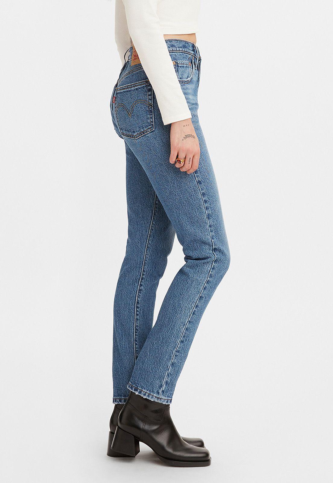 Jeans Mujer 501 Skinny Fit Azul Levis 29502-0228-1