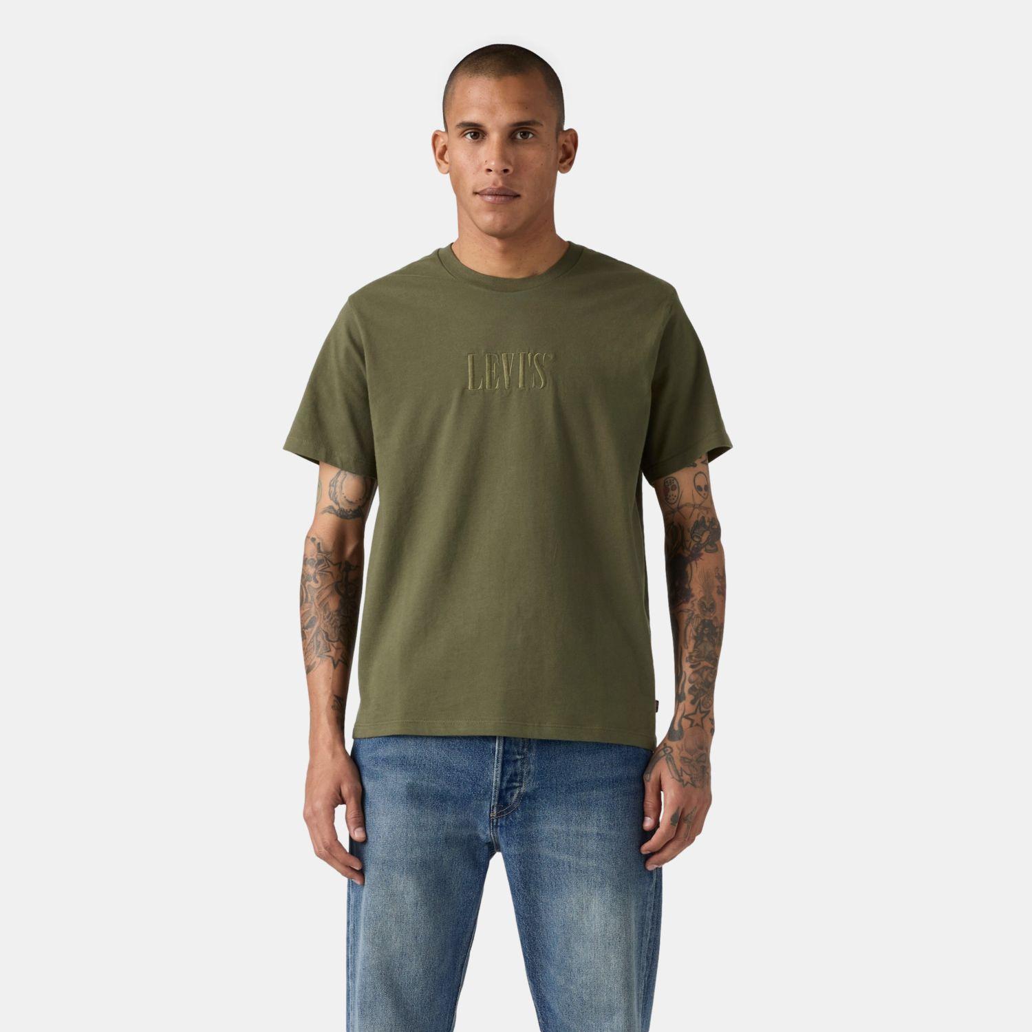 Polera Hombre Graphic Crewneck Tee Verde Levis 22491-2184-0