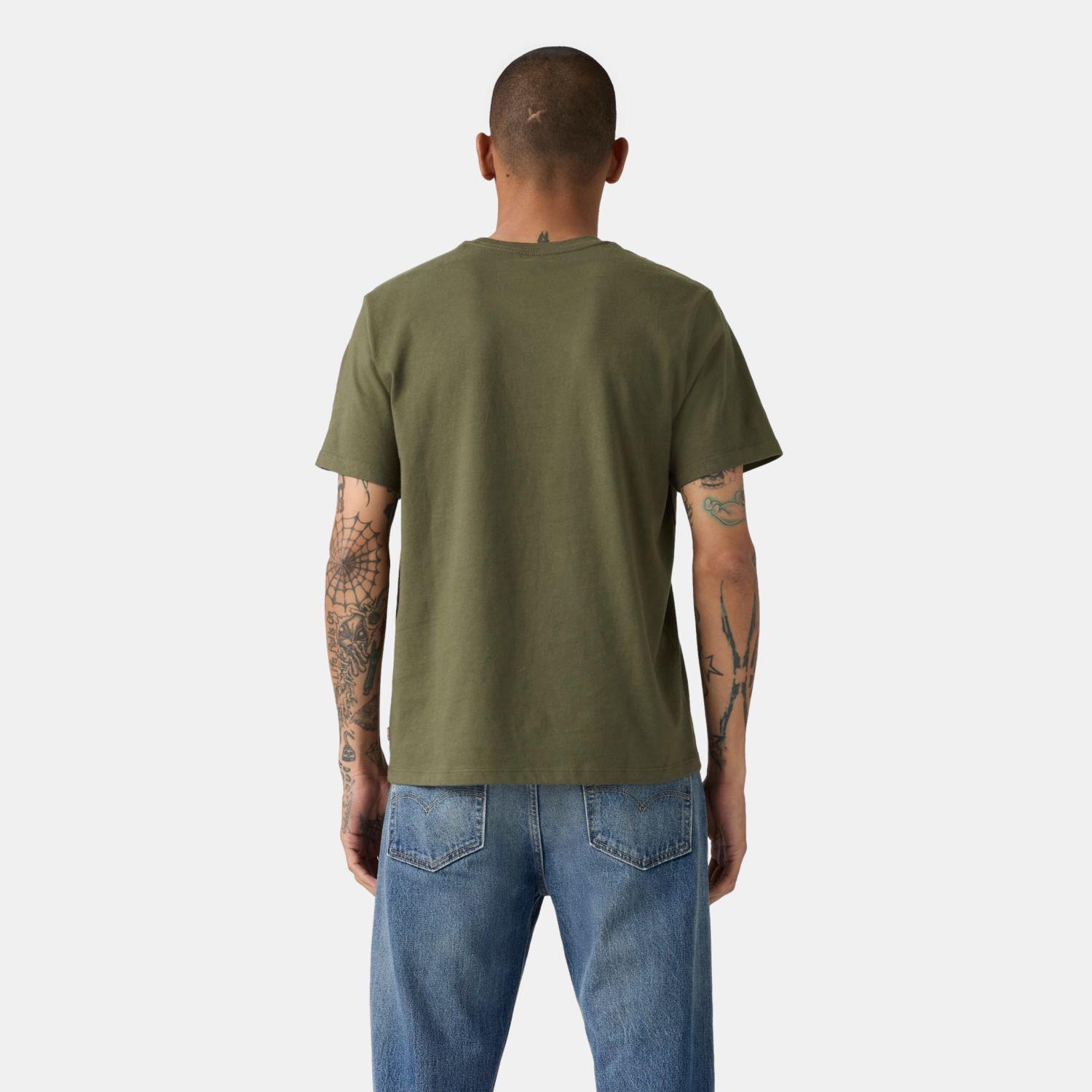 Polera Hombre Graphic Crewneck Tee Verde Levis 22491-2184-1