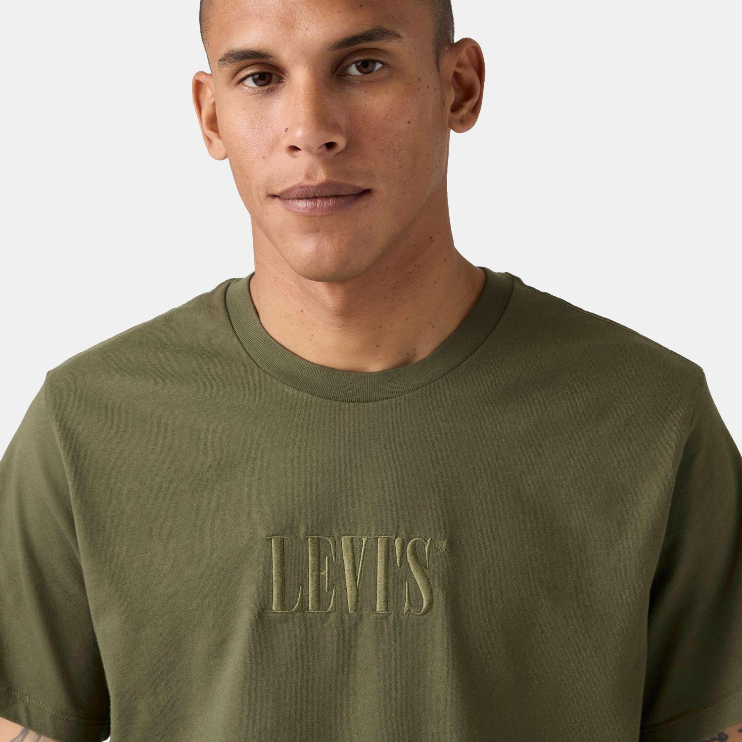 Polera Hombre Graphic Crewneck Tee Verde Levis 22491-2184-3