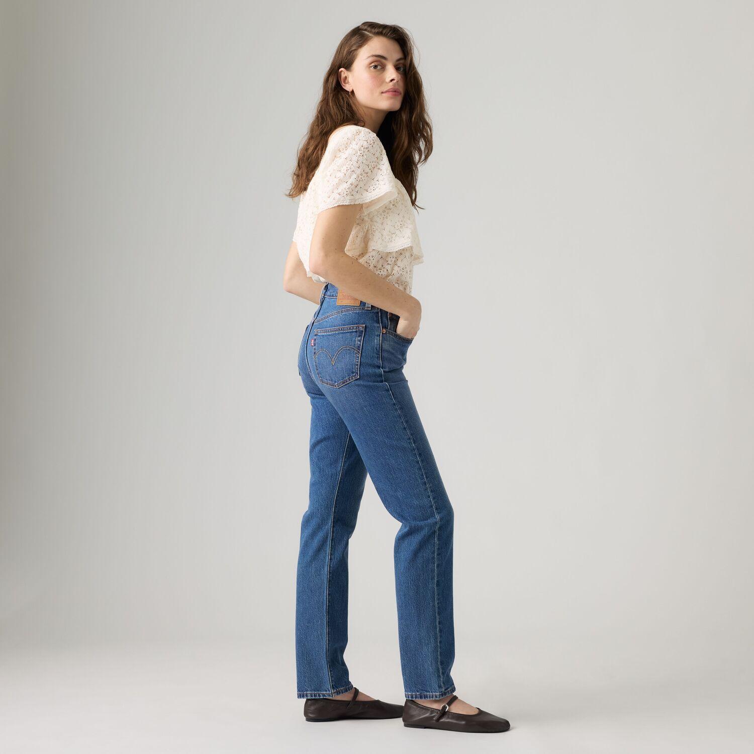 Jeans Mujer 501 For Women Azul Levis 12501-0682-2