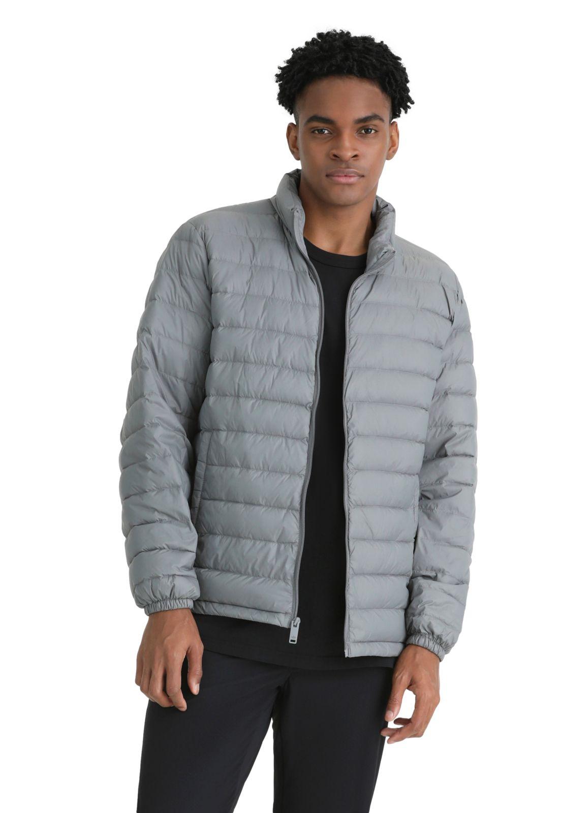 Parka Hombre Packable Regular Fit Gris-0