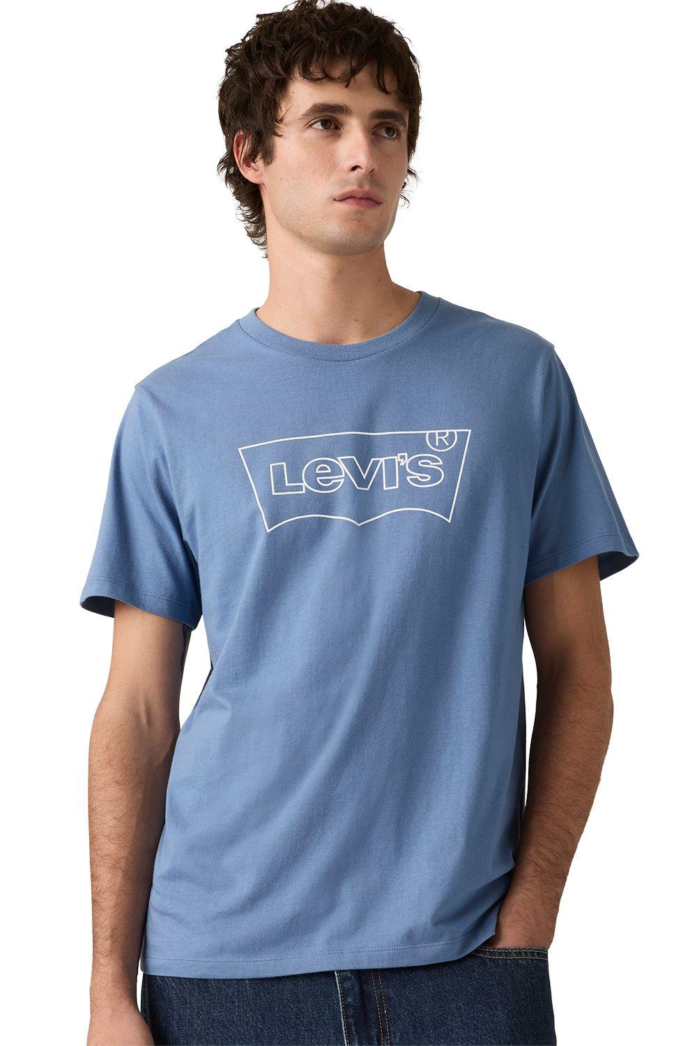 Polera Hombre Graphic Crewneck Tee Azul Levis 22491-2068-2