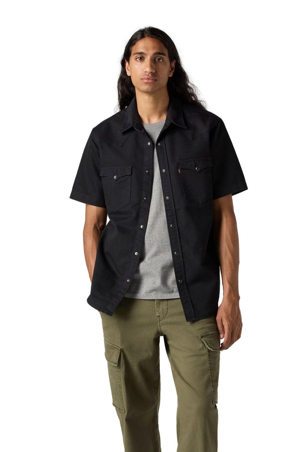 Camisa Hombre Classic Western Negro Levis 86626-0013-0