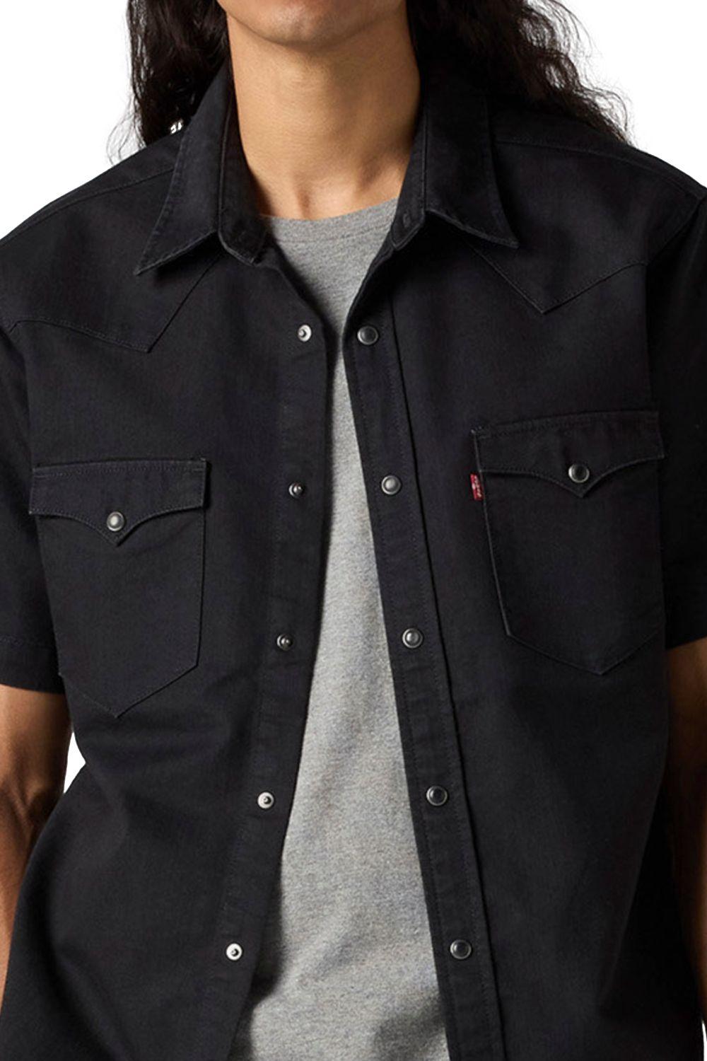 Camisa Hombre Classic Western Negro Levis 86626-0013-2