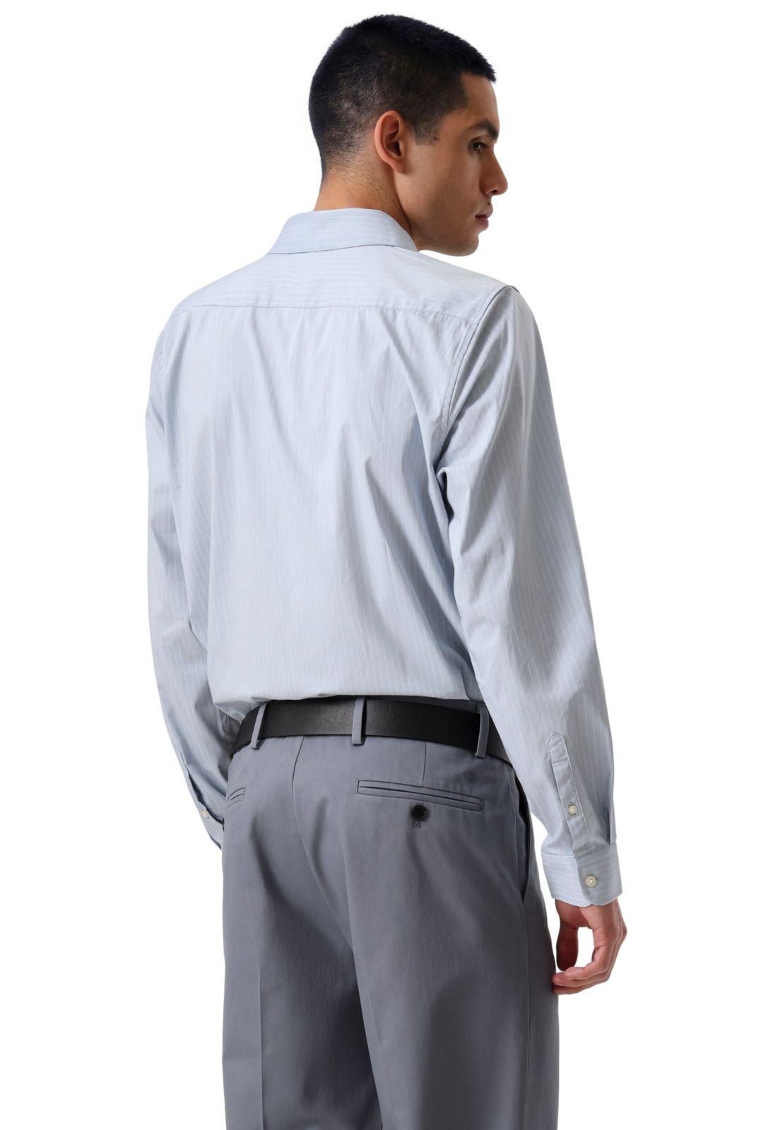 Camisa Hombre Workday LS Classic Fit Azul A9386-0038-2