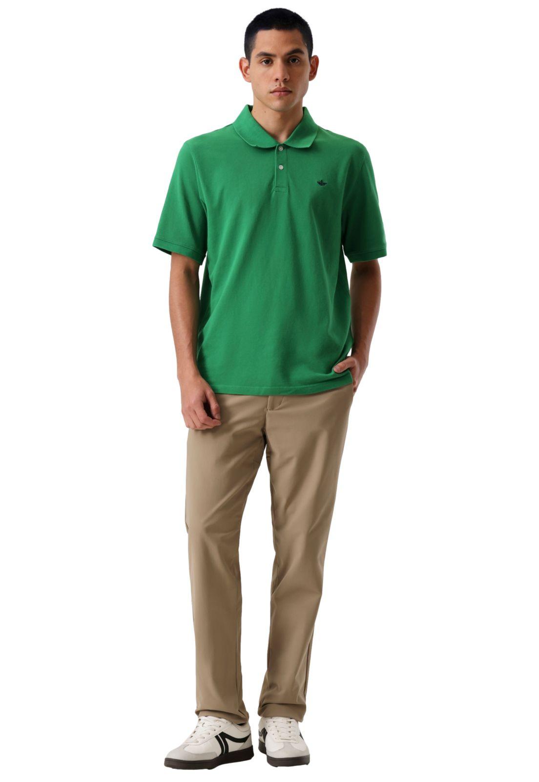 Polera Hombre Polo Piqué Regular Fit Verde A6925-0033-3