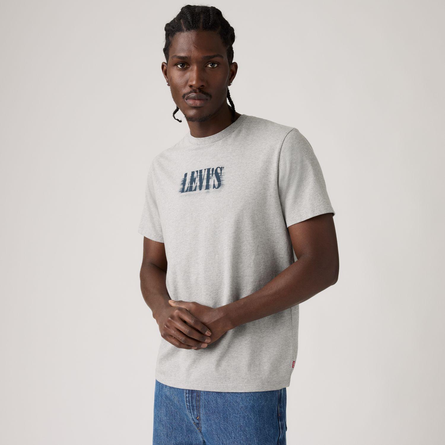 Polera Hombre Graphic Crewneck Tee Gris Levis 22491-2181-2