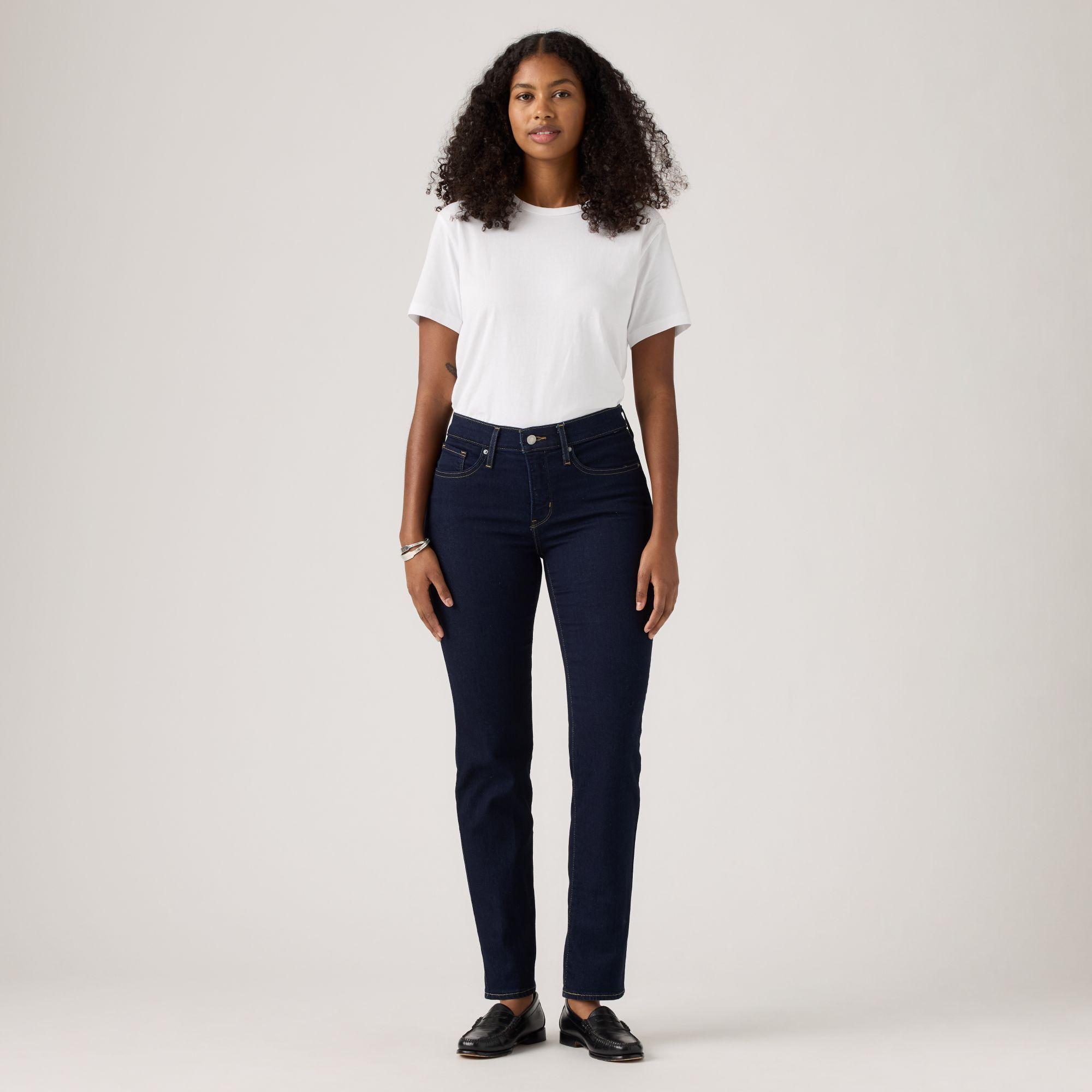 Jeans Mujer 314 Shaping Straight Azul Levis 19631-0001-7