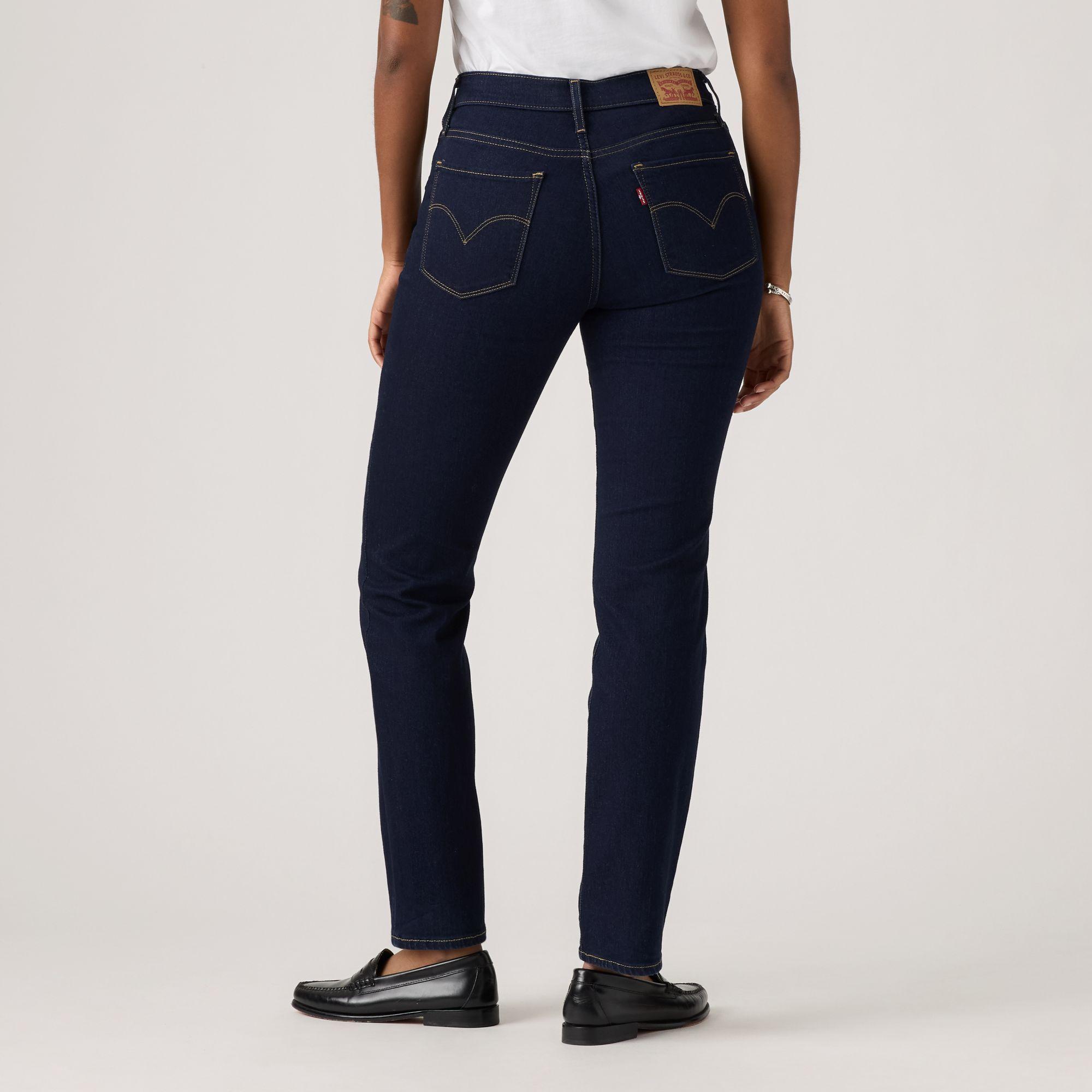 Jeans Mujer 314 Shaping Straight Azul Levis 19631-0001-2