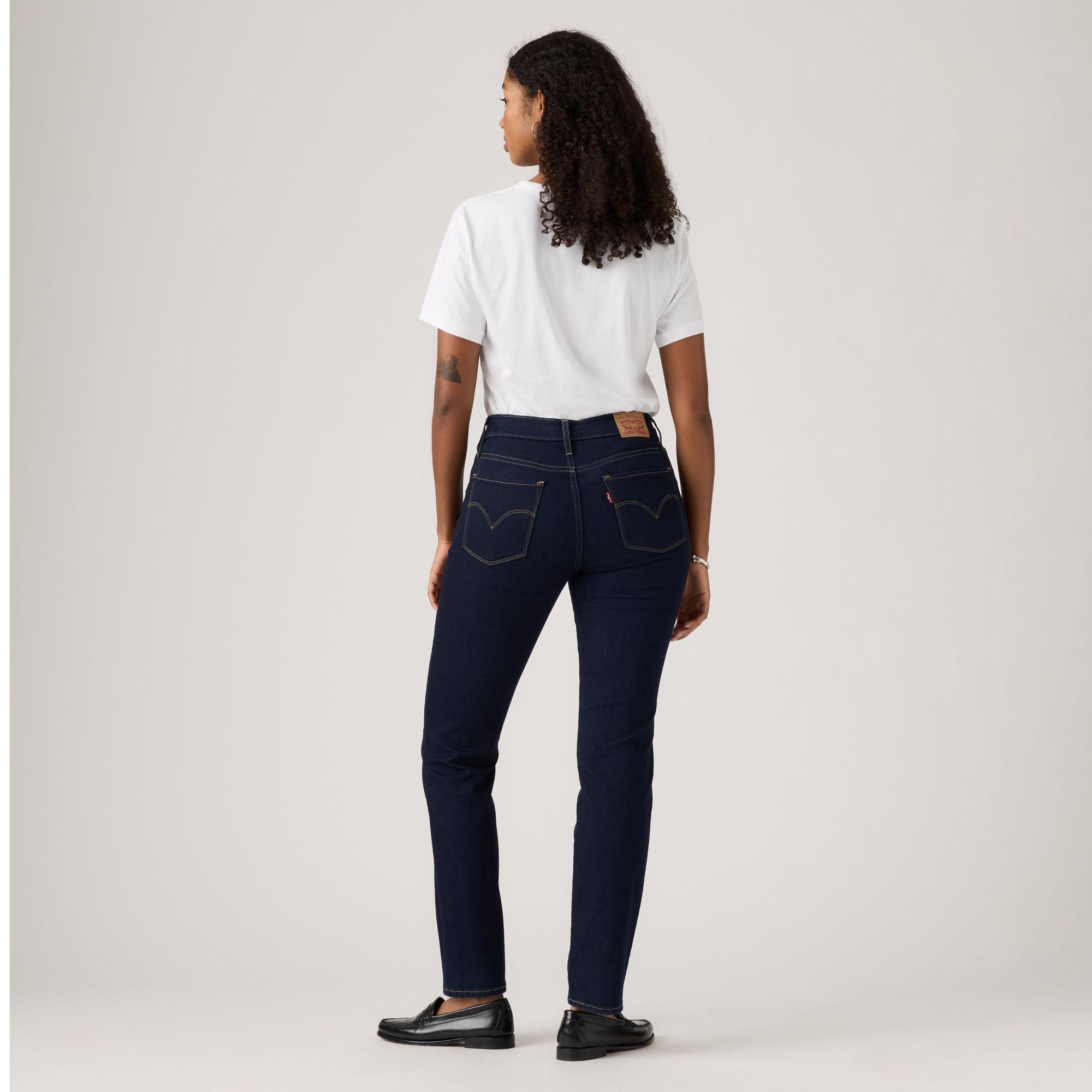 Jeans Mujer 314 Shaping Straight Azul Levis 19631-0001-4