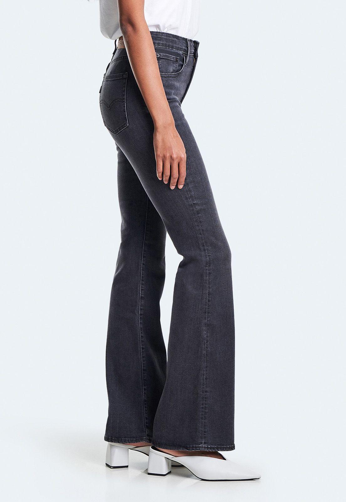 Jeans Mujer 726 Flare Tiro Alto Negro Levis A3410-0003-1