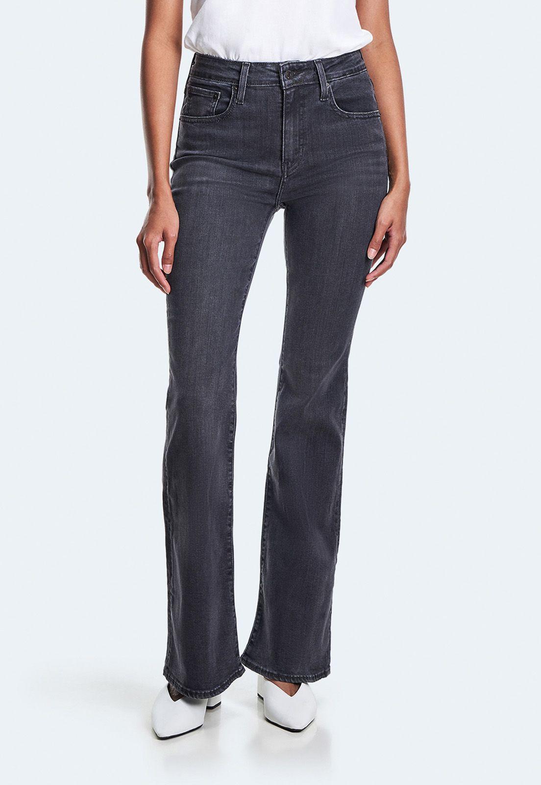 Jeans Mujer 726 Flare Tiro Alto Negro Levis A3410-0003-0