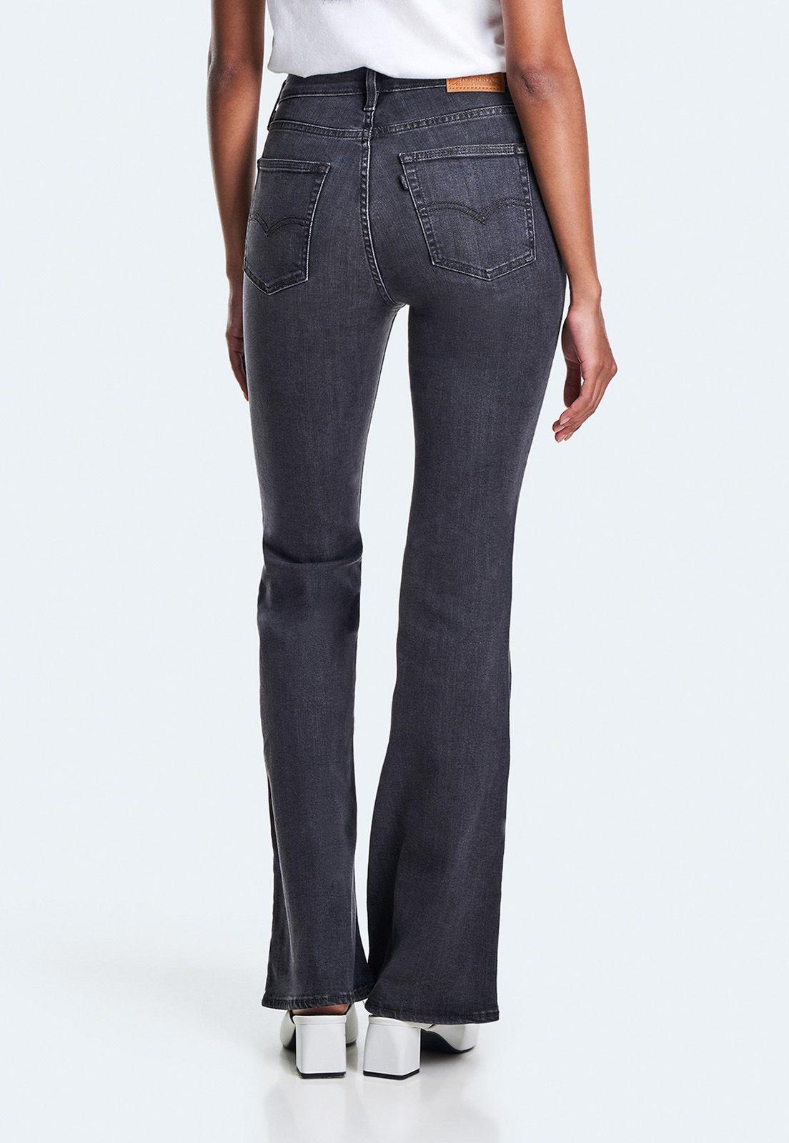 Jeans Mujer 726 Flare Tiro Alto Negro Levis A3410-0003-2