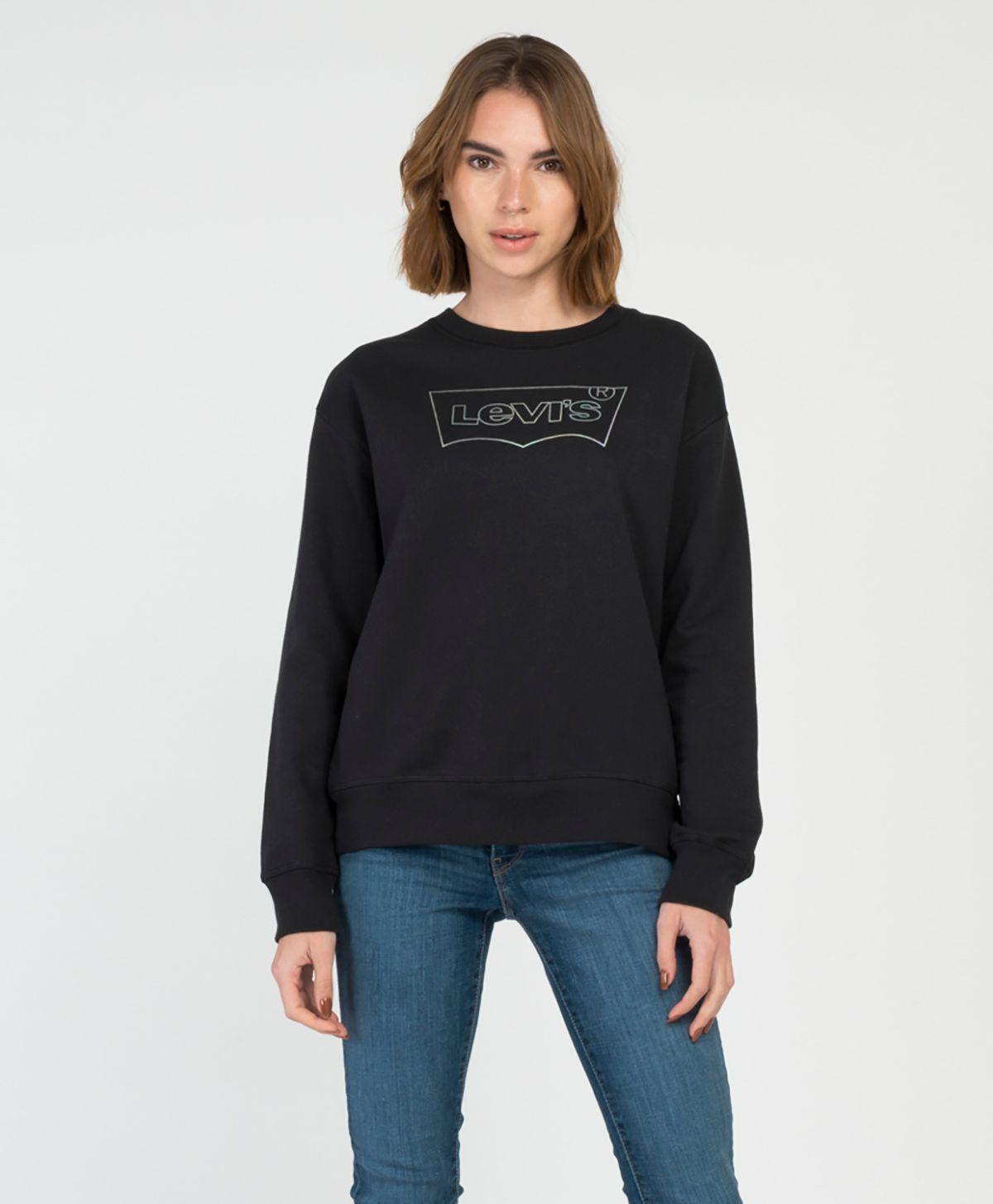 Polerón Mujer Batwing Outline Negro Levis 18686-0113-0