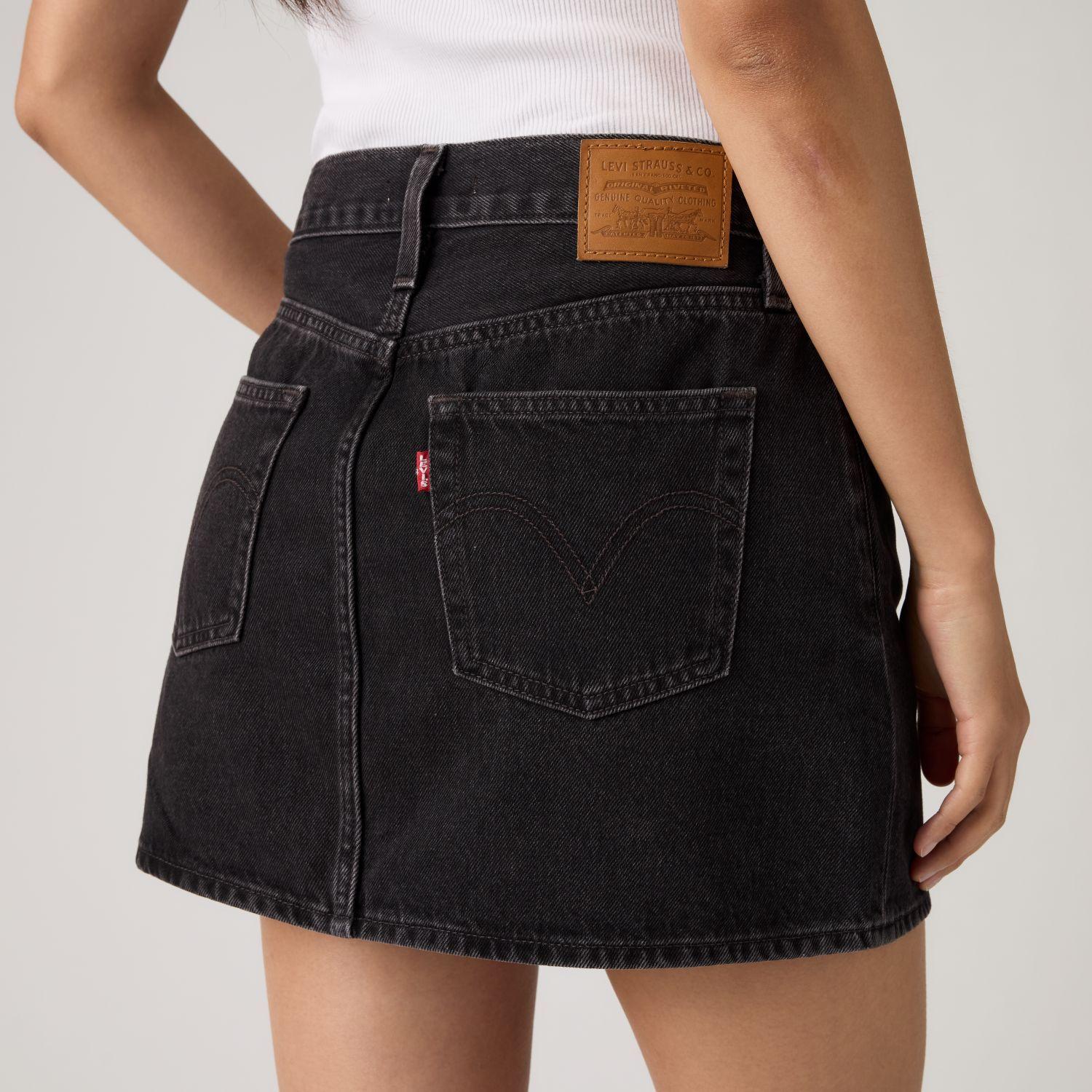 Falda Mujer Icon Skirt Negro Levis A4694-0063-4