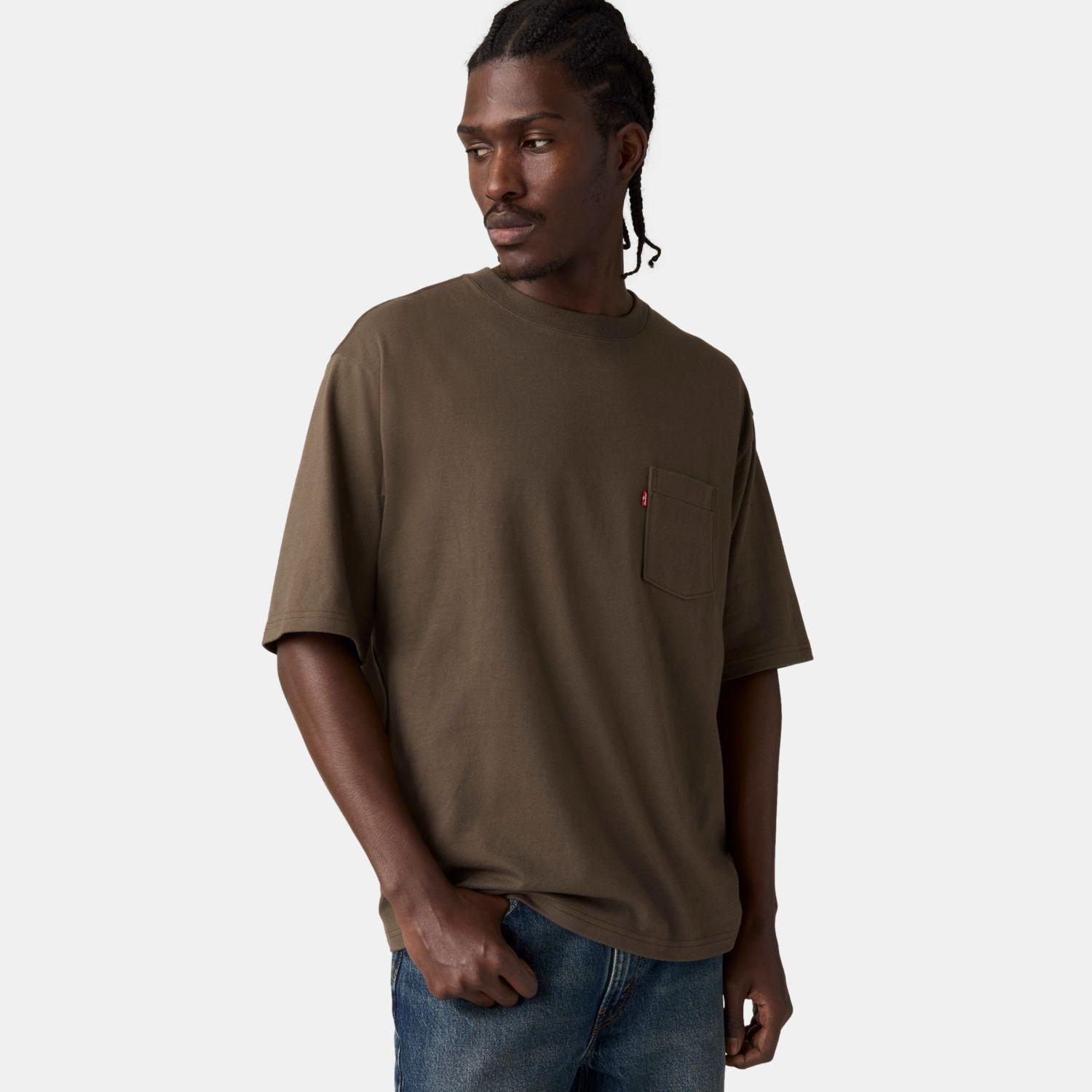 Polera Hombre Half Slv Pkt Tee Café Levis 005OB-0014-2