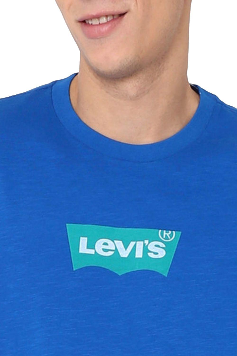 Polera Hombre Graphic Crewneck Tee Azul Levis 22491-1643-2