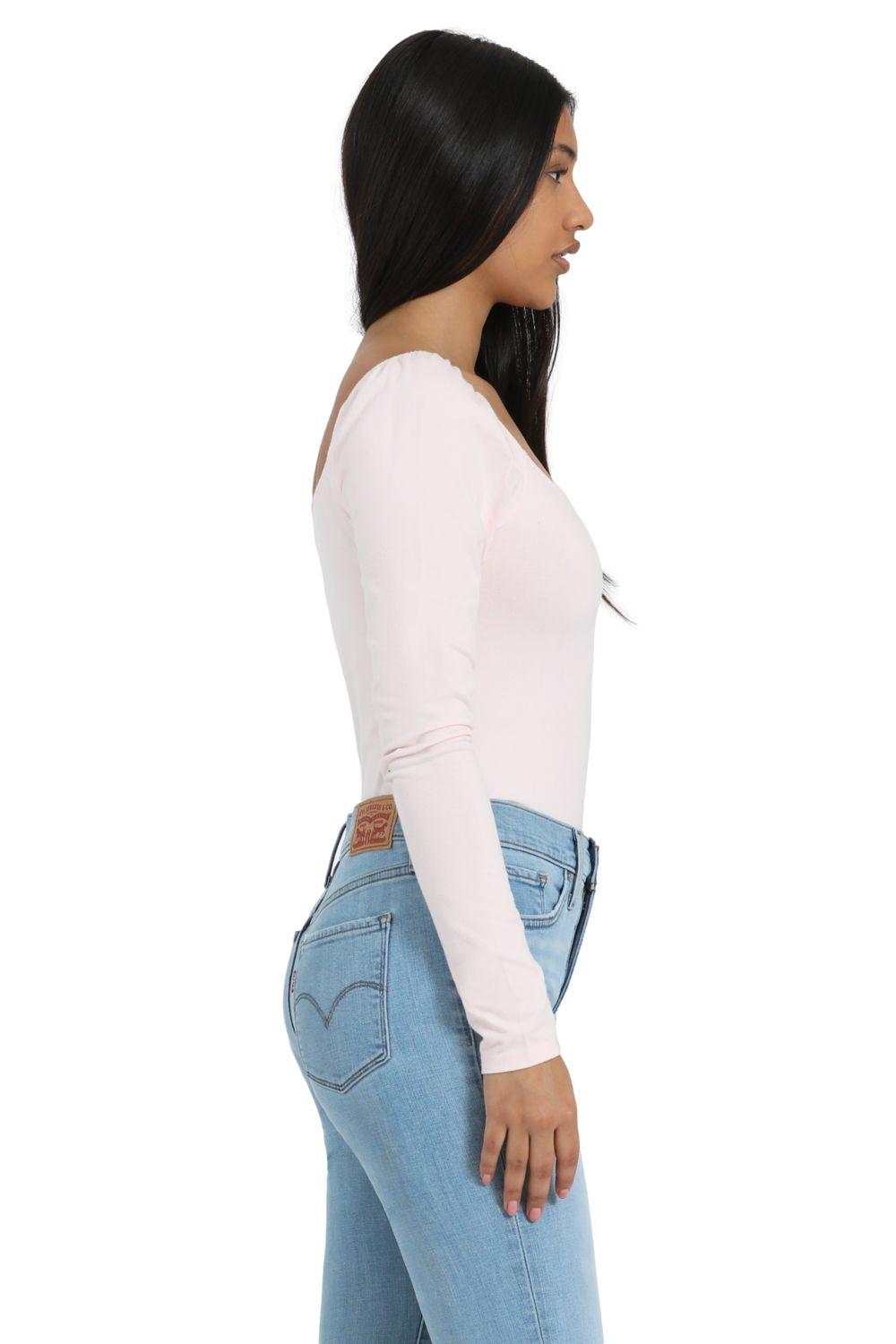 Polera Mujer Viola Bodysuit Lisa Rosado Levis A3422-0001-1