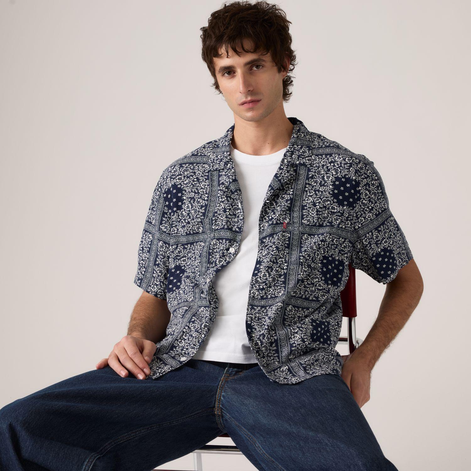 Camisa Hombre Classic Camper Azul Levis 21976-0177-2
