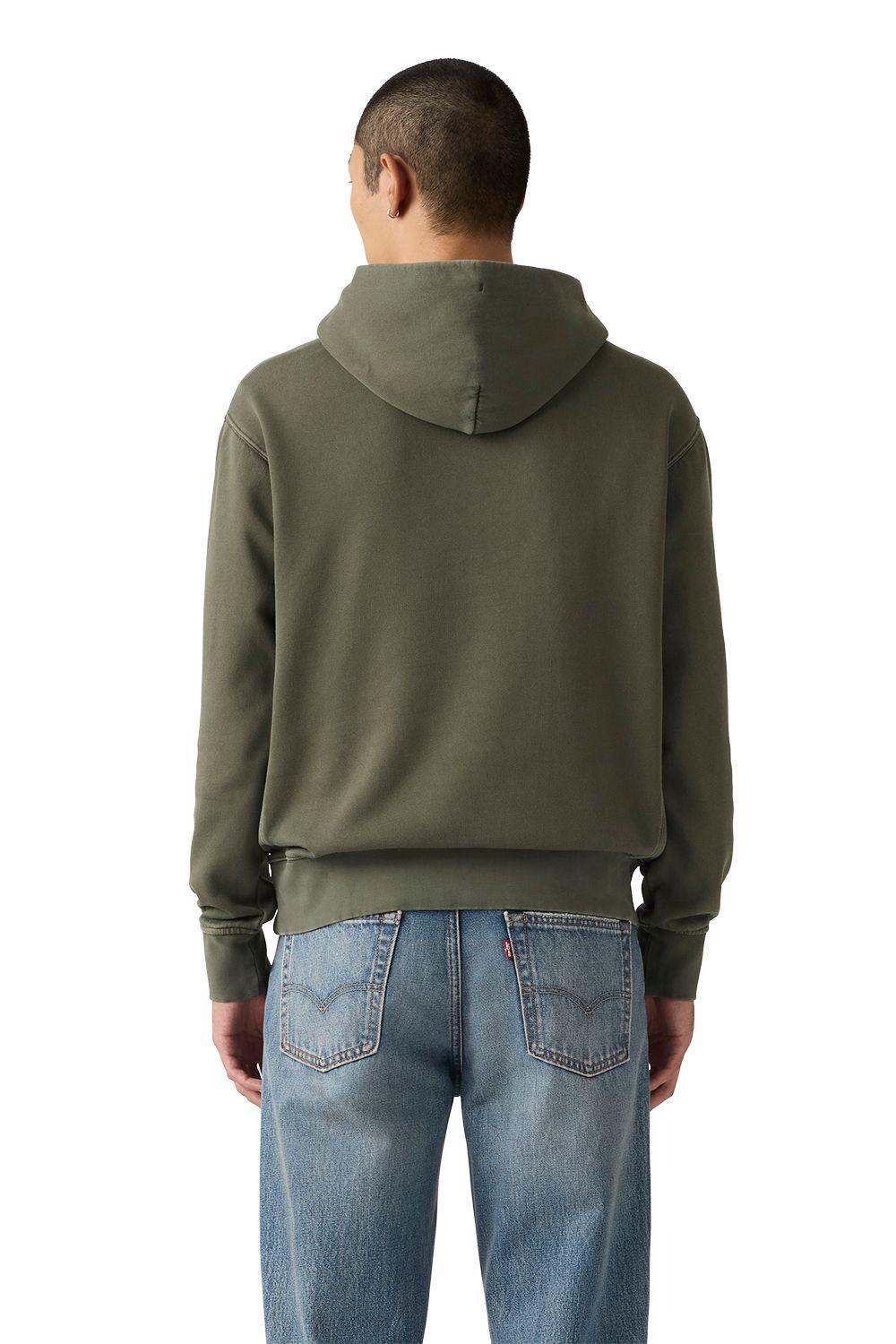 Polerón Hombre The Authentic Hoodie Verde Levis A8435-0040-1