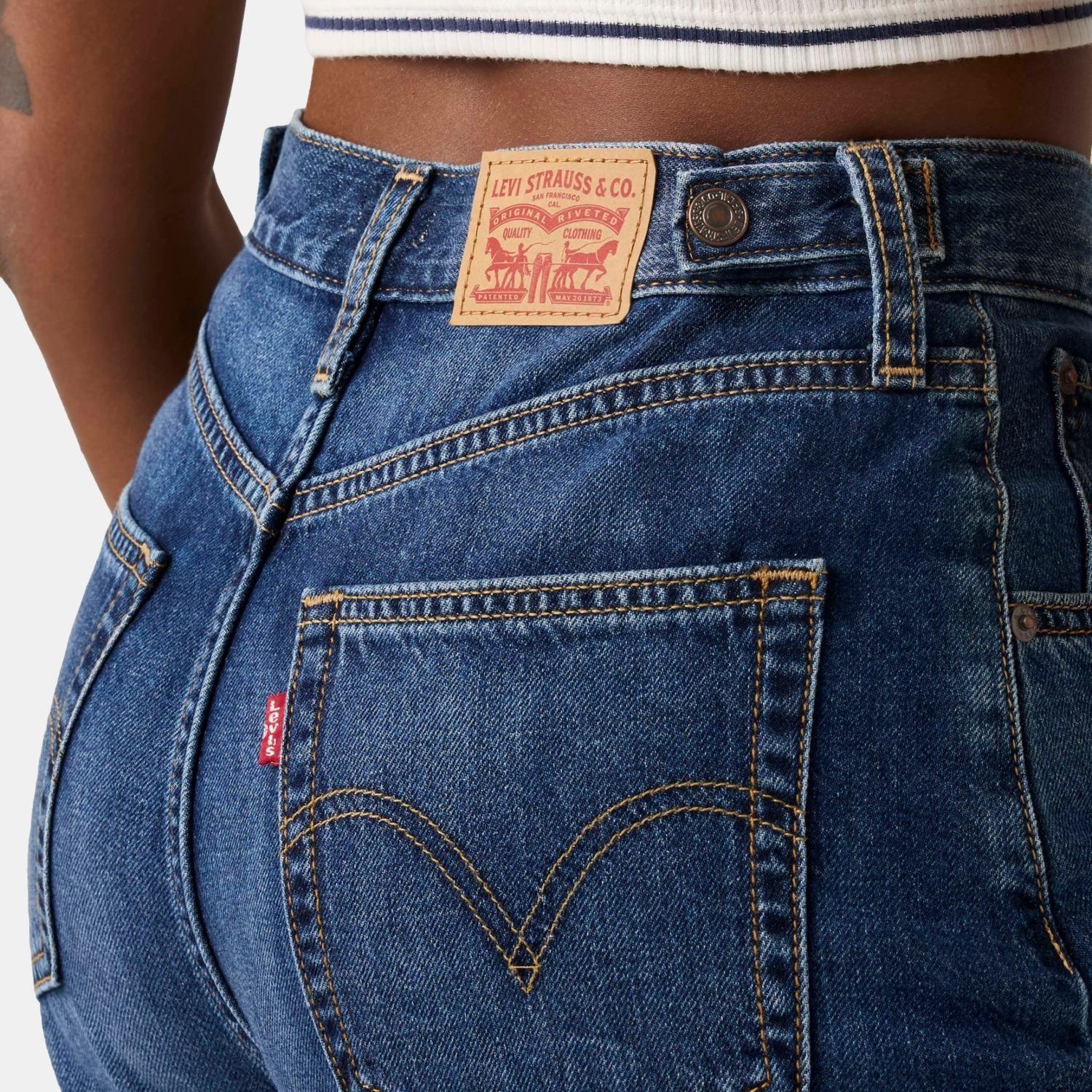 Short Mujer Cinch Mid Thigh Azul Levis 003KI-0021-4