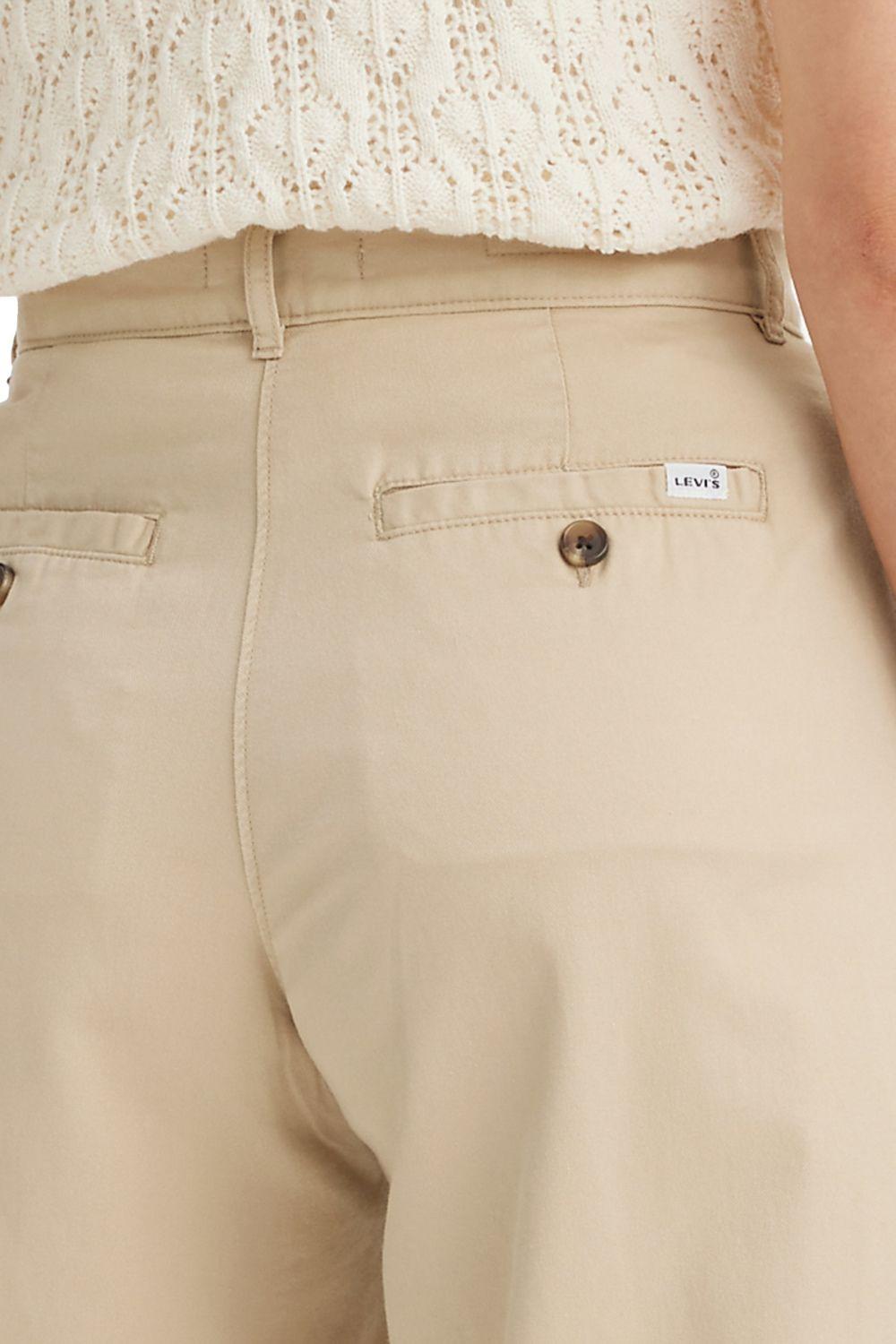 Jeans Mujer Pleated Wideleg Trouser Blanco Levis A7535-0002-3